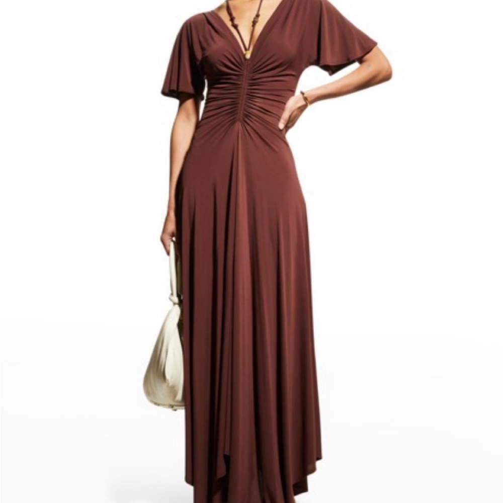 ALC Brown Maxi Dress